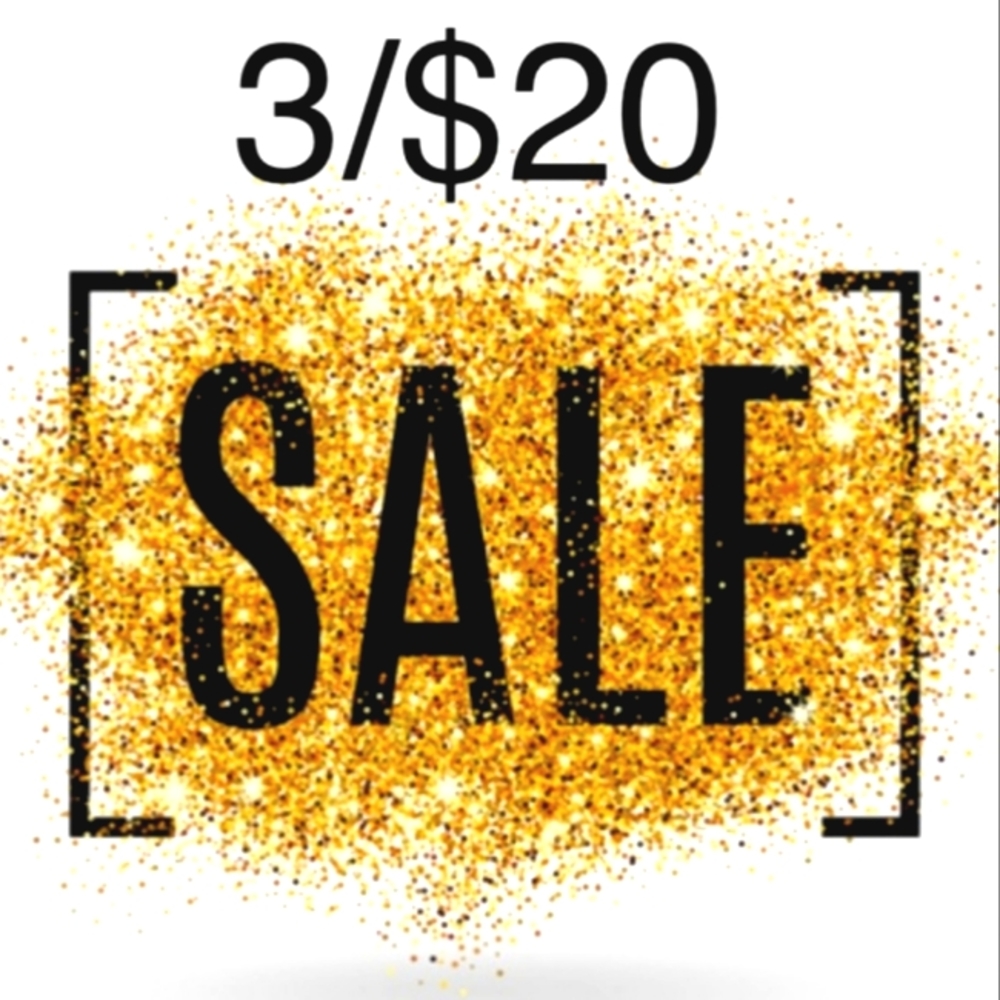 🍄🍄MAJOR SALE🍄🍄 3/$20! 3 items for $20!!!